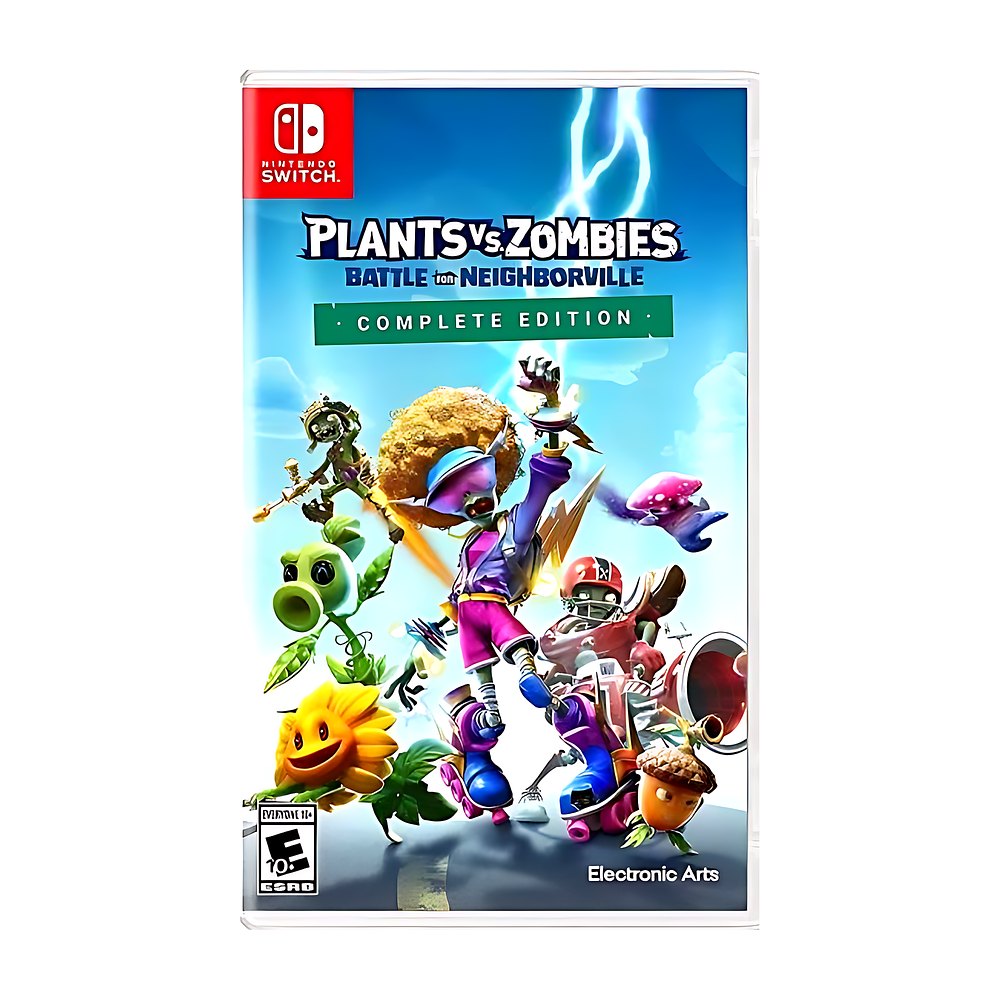 JUEGO NINTENDO SWITCH PLANTS VS ZOMBIES BATTLE FOR NEIGHBORVILLE-C
