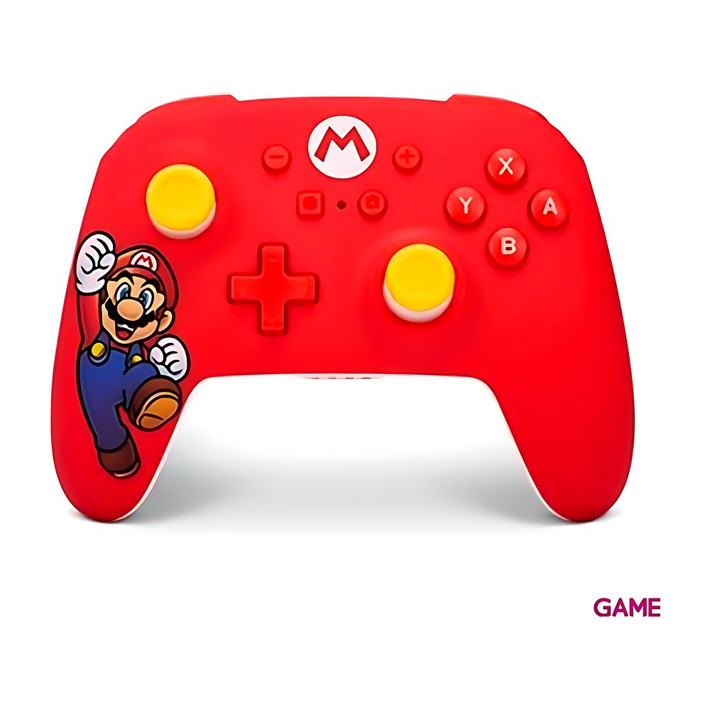PALANCA NINTENDO SWITCH MARIO BROSS POWER AA COLOR ROJA